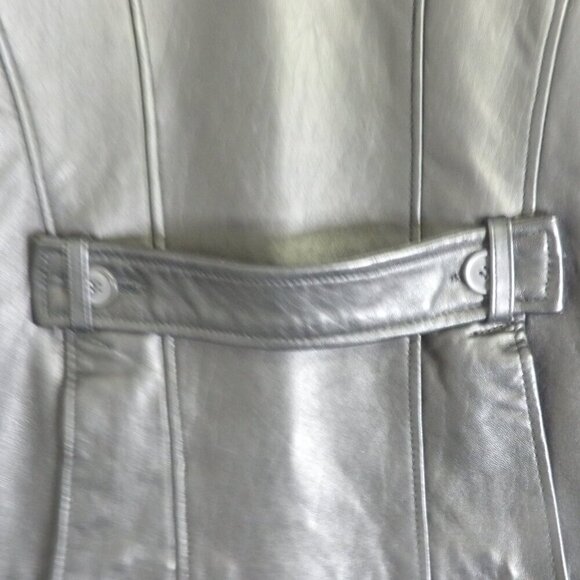 Genuine Leather Mark Alan Black Jacket. Size L - Picture 10 of 15